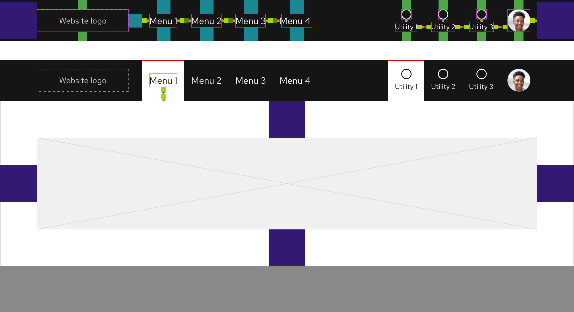 Primary navigation - Spacing for extra large breakpoints